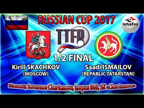 КУБОК РОССИИ-2017 1/2 ФИНАЛ Кирилл СКАЧКОВ (R:1660) - Саади ИСМАИЛОВ (R:1618)