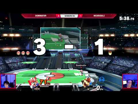 VS Weekly 11/7/19 - Winners R4 - Dominator (Mario) vs NickRiddle (Bowser) - SSBU