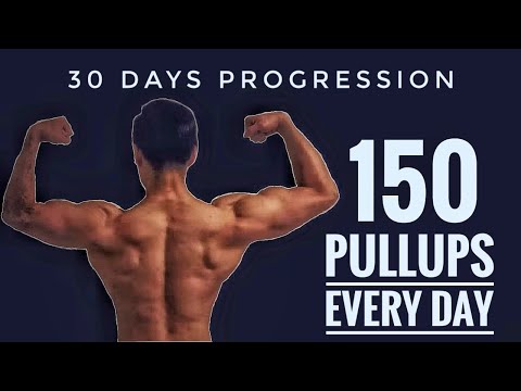 150 Pull Ups EVERY DAY for 30 days?! **RESULTS**