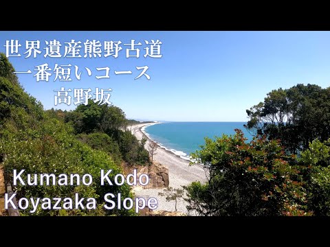 Walking the Kumano Kodo Koyazaka Slope 熊野古道 高野坂ウオーク
