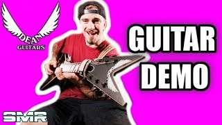 Video thumbnail for DEAN V STEALTH GUITAR DEMO by Xander Raymond Charles