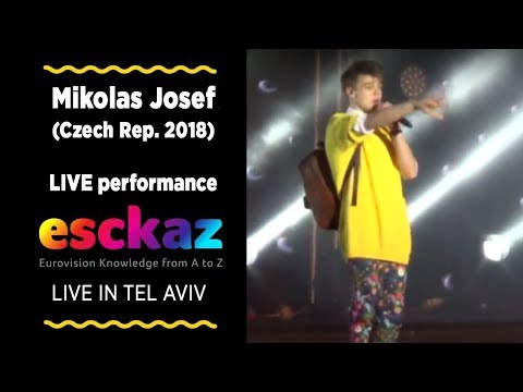 ESCKAZ in Tel Aviv: Mikolas Josef (Czech Republic) - Lie to me (Live at Israel Calling)