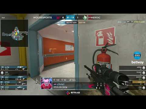 ChrisJ sick wallbang on nuke
