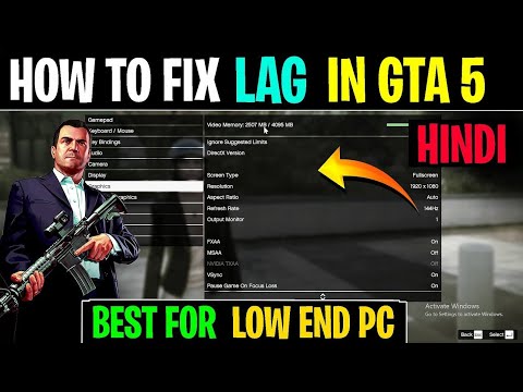 GTA 5 Best Graphics Settings For Low End PC | No Graphics Card | No Lag And 60 FPS