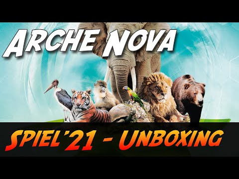 Arche Nova - SPIEL 21 Neuheit Unboxing (Feuerland Spiele)