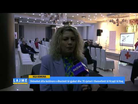 Shënohet dita botërore e dhurimit të gjakut dhe 78 vjetori i themelimit të Kryqit të Kuq