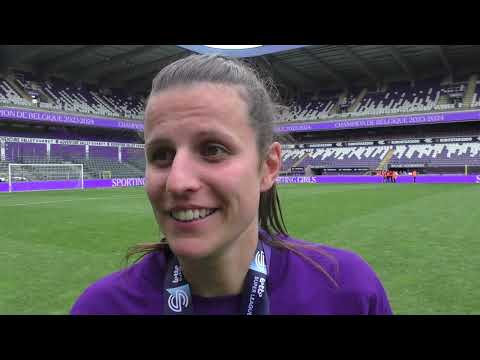 Laura De Neve na RSC Anderlecht - KRC Genk Ladies op 25.05.2024