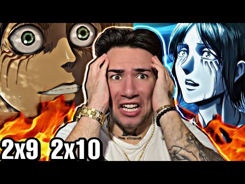 ATTACK ON TITAN 2x9 and 2x10 (REACTION)