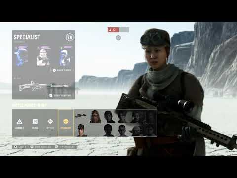 Defending Crait From The First Order - Star Wars Battlefront 2