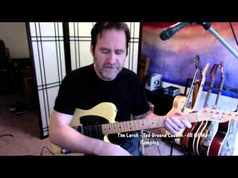 Tim Lerch - Ted Greene  All of Me  comping lesson