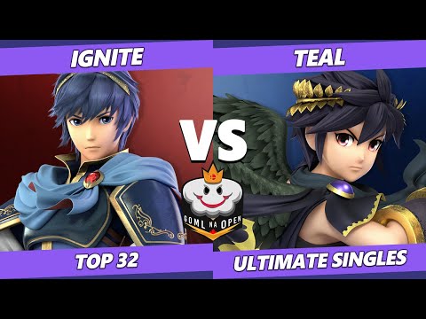 GOML NA Open USA South SSBU - Ignite (Marth) Vs. Teal (Dark Pit) Ultimate Top 32