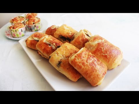 Croissant ou pain au chocolat fais maison - كرواصة صنع منزلي