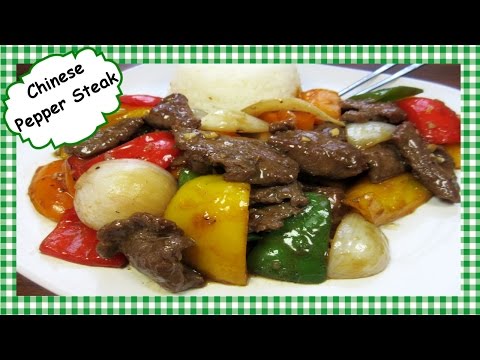 How To Make The Best Chinese Pepper Steak ~ Chinese Stir Fry Recipe Video