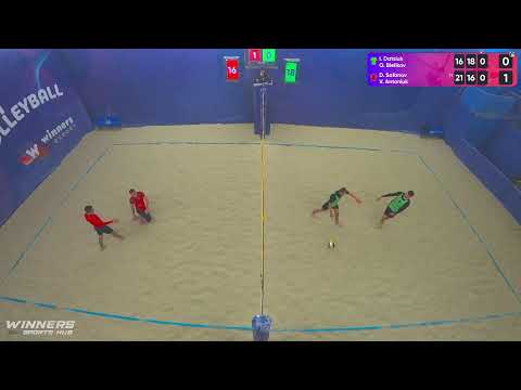 21:35 I. Datsiuk / O. Bielikov - D. Safonov / V. Antoniuk 04.11.2022 | Winners Beach Volleyball