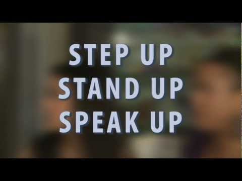 Step up, Stand up, Speak up