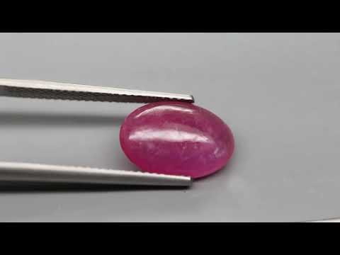Natuurlijk Robijn Cabochon Kleur Roze 3,35 ct.