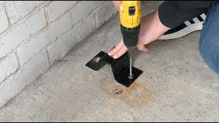 How to install a @BURGWACHTERUK ground anchor.