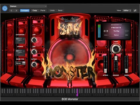 808 Monster VST Plugin In Action!