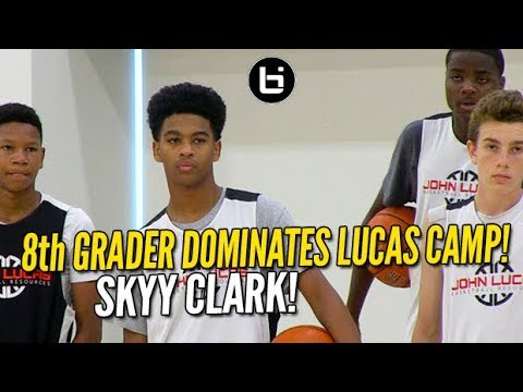 Skyy Clark Dominates Lucas Camp! Full Middle School Camp Highlights!