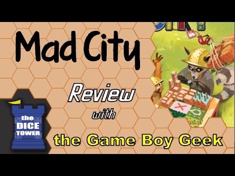 The Game Boy Geek (Dice Tower) Reviews Mad City