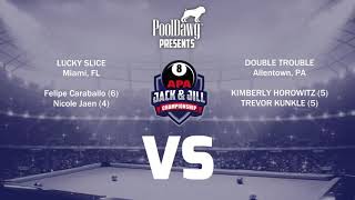 2019 Jack and Jill Championship Finals - APA World Pool Championship - Billiards
