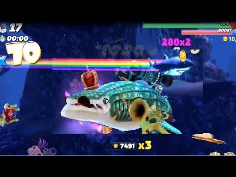 Whale Shark New Live Contest (Most Submarines Destroyed) - Hungry Shark World