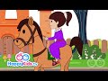 Ride A Cock Horse To Banburry Cross | Nursery Rhymes | Happy Kids | MollyShow