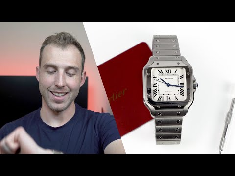 Santos De Cartier Medium - Bezel Prone To Scratch? Full Review