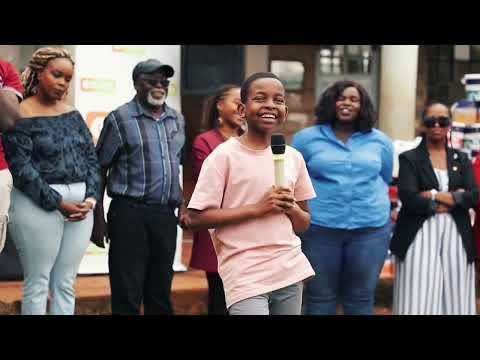 Community give back with team Neema in conjunction with Citizen tv at Nderi secondary school