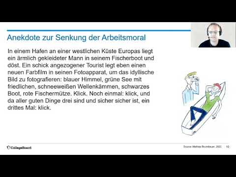 AP Daily German Unit 5.1 - Literary Text 1 - Strecker