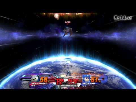 Rampage Wed. SSB4 Wii U 12/10/14 - Kismet vs Scatt