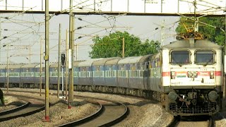 preview picture of video '12855 Bilaspur Nagpur Intercity Exp Bhilai Wap7 Skips Chakarbhata'