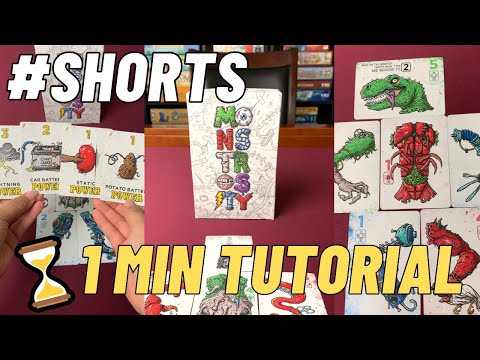 MONSTROSITY The Card Game #shorts Tutorial