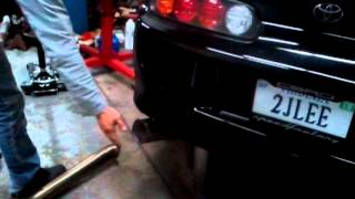 94 Supra - Custom 4 inch straight pipe built by ISP racing in Beltsville MD