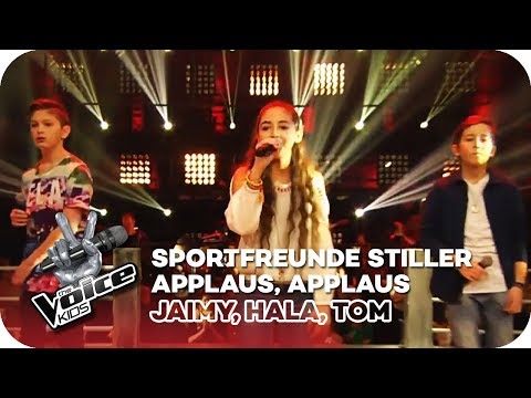 Sportfreunde Stiller - Applaus, Applaus (Jaimy, Hala, Tom) | Battles | The Voice Kids 2016