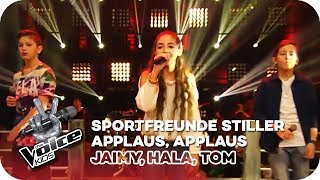 Sportfreunde Stiller - Applaus, Applaus (Jaimy, Hala, Tom) | Battles | The Voice Kids 2016