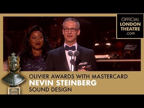 Hamilton wins the Delta Live Award for Best Sound Design | Olivier Awards 2018 with Mastercard