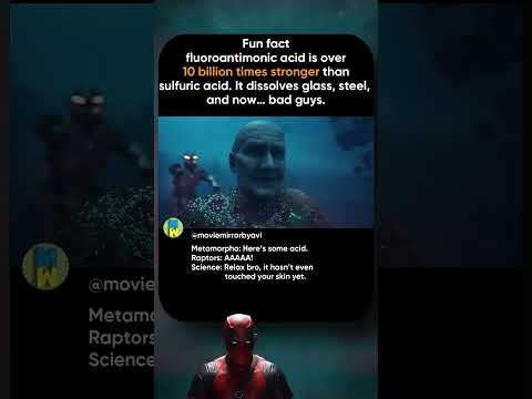 Metamorpho vs Raptors 🧪 | The Acid Scene That Broke Science!