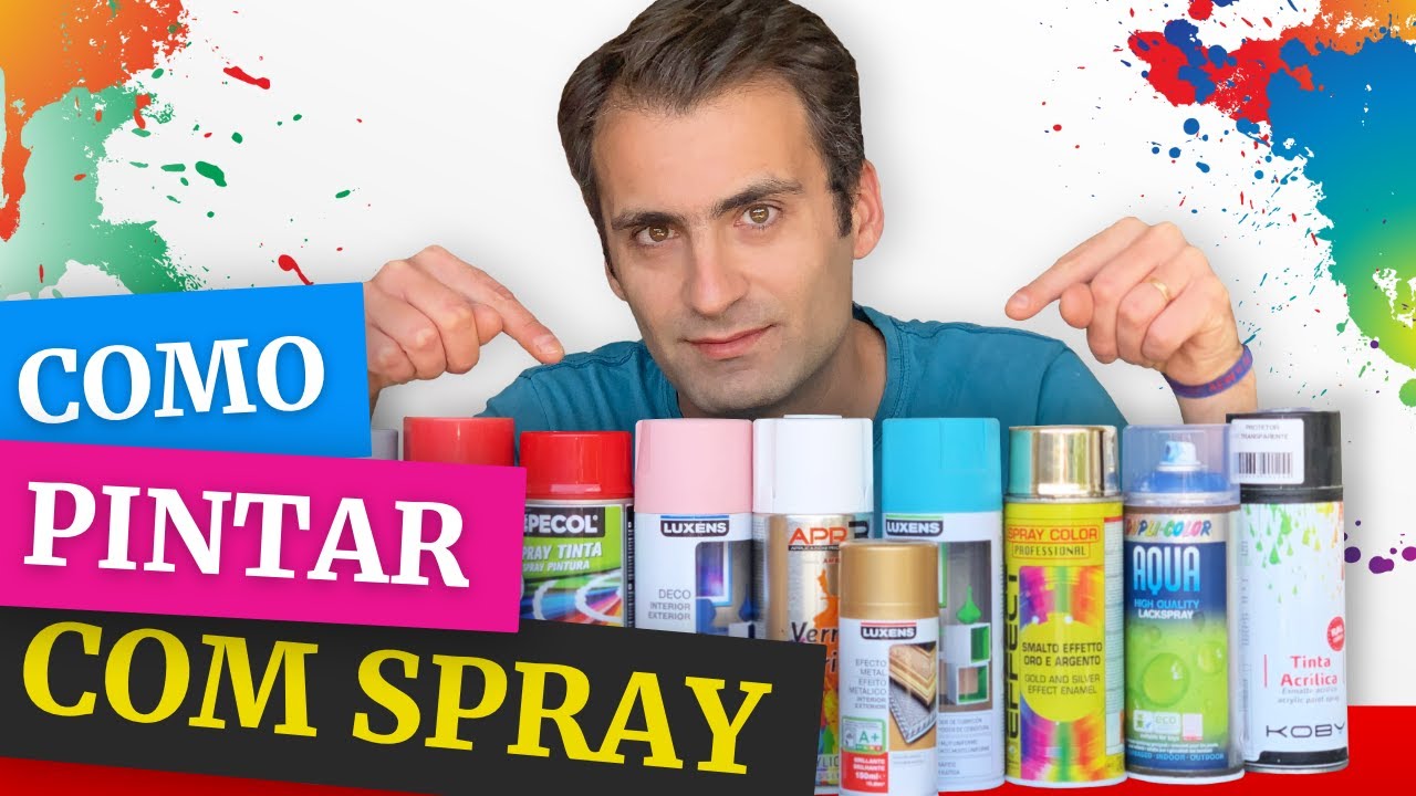 Watch Now 11 Dicas de Como Pintar com Tinta Spray | Madeira, Ferro, Plástico e Vidro 11 Dicas de Como Pintar com Tinta Spray | Madeira, Ferro, Plástico e Vidro