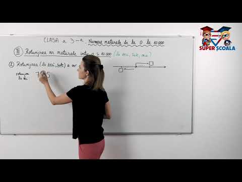 Clasa a III-a - Rotunjirea la zeci, sute a numerelor de trei cifre