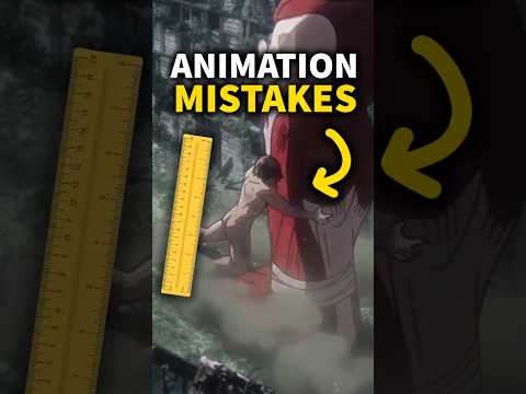 3 Attack on Titan Animation Mistakes!