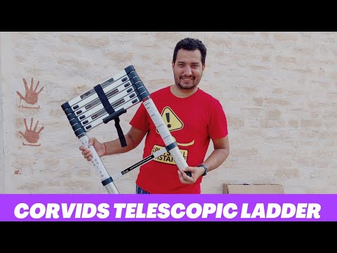 Corvids 6.5 Ft Compact Telescopic Ladder