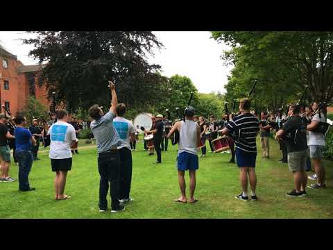 Manawatu Scottish Pipe Band - Welsh Dragons Medley - Strathclyde University