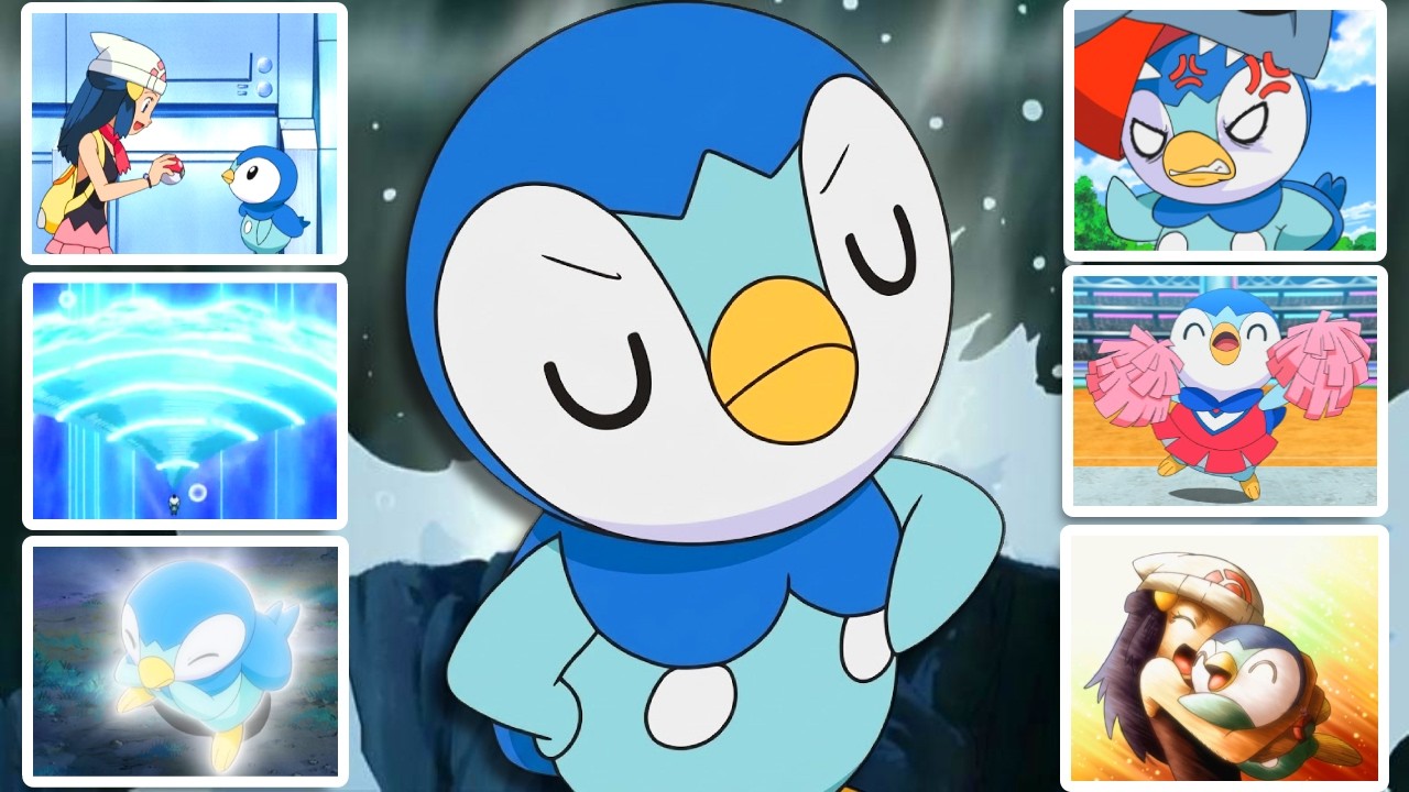 Dawn's Piplup COMPLETE History in Pokémon