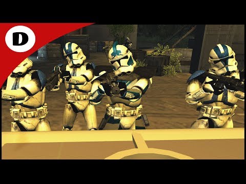 FIVES DEFENDS HYDRO DAM FROM GENERAL GRIEVOUS - Men of War: Star Wars Mod