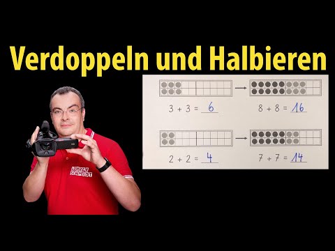 Verdoppeln und Halbieren - Grundschule - Klasse 1