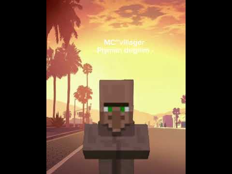 Minecraft köylü - Hiç pişman değilim🎵 FULL