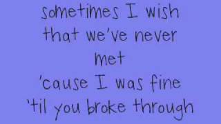 jordin sparks- papercut lyrics