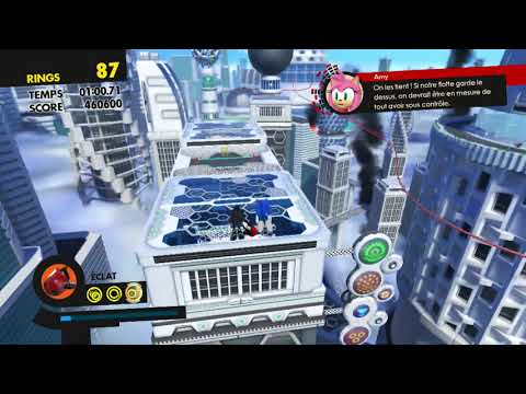 118   Walkthrough FR l Sonic Forces l Ring Chiffres 24 Null Space   Metropolis Rang S