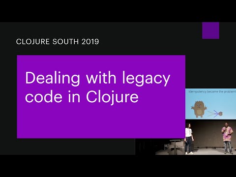 Dealing with legacy code in Clojure | Isabella Pimentel + Daouda Traore | Clojure South 2019